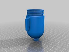 Flexi Dog Poopbag Dispenser 90° Shift 3D Printer Model