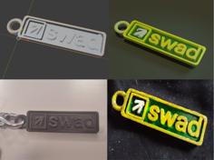 SWAD Keychain 3D Printer Model