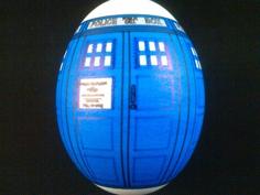 Laser Cut Eggbot – TARDIS