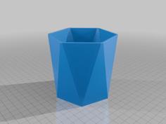 Rectangle Cup Organizer 3D Printer Model