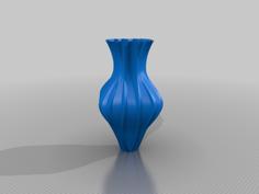 Cornered Vase [Beautiful, Easy Print] 3D Printer Model