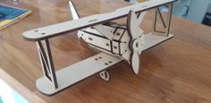 Laser Cut Bi-Plane 3mm Plywood