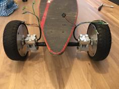 Hoverboard Motor To Skateboard Truck Adapter 3D Printer Model