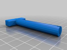 Toothpaste Replacement Squeezer Rod 3D Printer Model