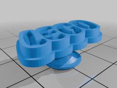 Jibbitz/Pin LEGO (Logo) For Crocs 3D Printer Model