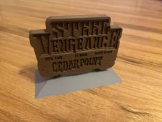 Steel Vengeance Sign 3D Printer Model