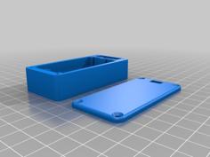 2AA Battery Box With Switch 3D Printer Model