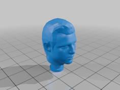 Marlon Brando- Action Figure Head 3D Printer Model