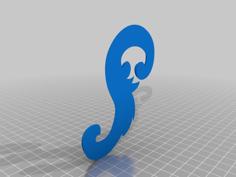 Ornamental Flourish 01 3D Printer Model