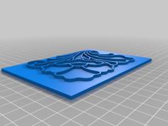 Embossing Stamp 3D Printer Model