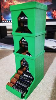 Battery Dispensers W/Labels 3D Printer Model