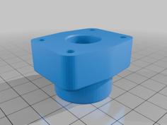 Dremel Flange Fixture 3D Printer Model