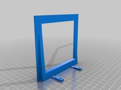 Minimalist Funko Pop Wall Mount 3D Printer Model