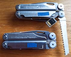 Leatherman Wave, Wave+ Micro SD Card Holder 3D Printer Model