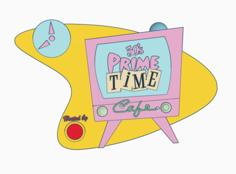 Prime Time Cafe Sign 3D Printer Model