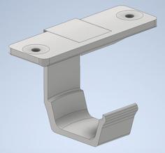 Headset Mounting For Table 3D Printer Model