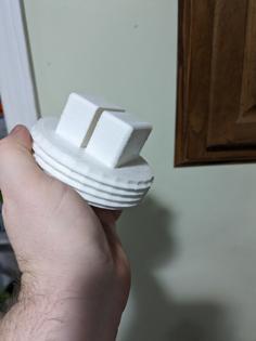 Trash Bag Dispencer – Alternate Cap 3D Printer Model