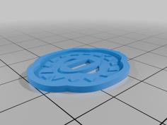 Kimetsu No Yaiba: Zenitsu Agatsuma Tuba Keychain 3D Printer Model