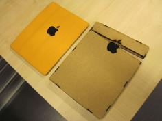 Laser Cut IPad Cover In Pieces