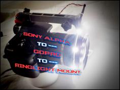 SONY ALPHA RING LIGHT MOUNT 3D Printer Model