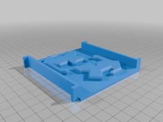 Mold For Making A Tile Floor From Plaster Or Cement. 3D Printer Model