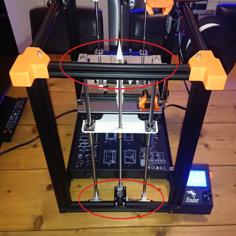 Ender 5 Dual Z-axis Z Rod Cover 3D Printer Model