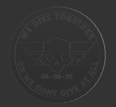 Helldivers 2 May 6th Memorial Coin 3D Printer Model