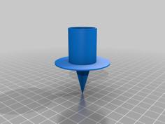 Cake Candle Holder 3D Printer Model