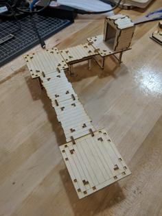 Laser Cut Wooden Walkways