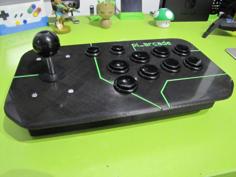 Arcade Joystick – Pi_arcade 3D Printer Model