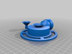 Adjustable Sprinkler 3D Printer Model