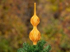 Diamond Christmas Tree Topper 2024 3D Printer Model