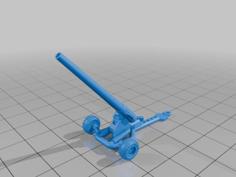 Long Tom Field Artillery 3D Printer Model