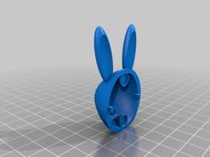 Bunny Ears Bjd Head Cap 3D Printer Model