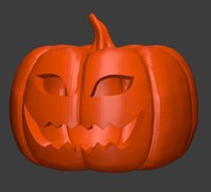 Jack-o-lantern 3D Printer Model