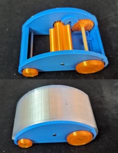 Mini Cleaner Car 3D Printer Model