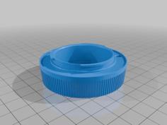 Nikonos To Sony E Camera Lens Adapter 3D Printer Model