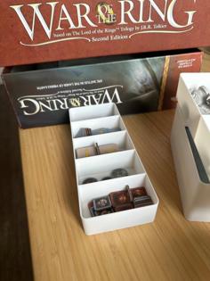 War Of The Ring Second Edition Box Inserts 3D Printer Model