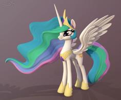 Princess Celestia 3D Printer Model