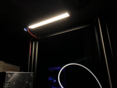 Ender 3 – 24V LED Light Bar V1.1 3D Printer Model