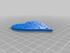 Valentines Day Heart 3D Printer Model