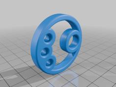 Ring Antenna Insulator 3D Printer Model