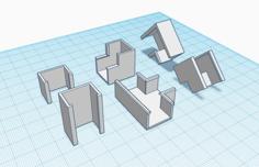 Esquineras Canaleta Cables 3D Printer Model