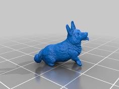 Corgi – Sitting V2 3D Printer Model