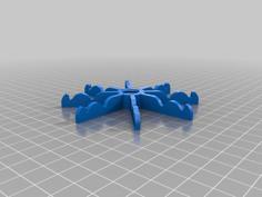 Customizable Earring Tree 3D Printer Model