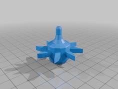 Long Spin Spinning Tops 3D Printer Model