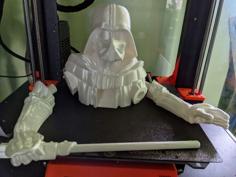 Darth Vader Dice Tower – Split For Smaller Printers (remix) 3D Printer Model