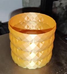 Lowpoly Toroidal Vase 3D Printer Model