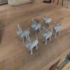 Simple Reindeer 3D Printer Model