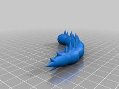 Articulated Spike Thingy 3D Printer Model